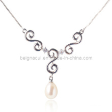 Collier 925 Silver Peal Freshwater